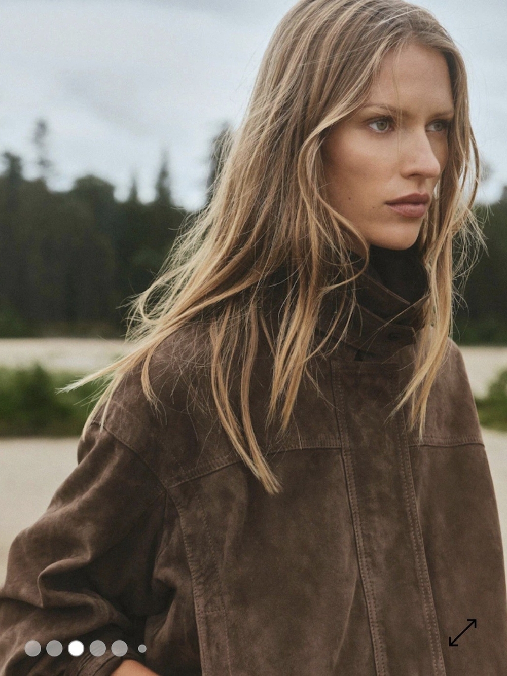 Reiss Cooper Suede Relaxed Fit Jacket 4 $895 - Picture 5 of 15